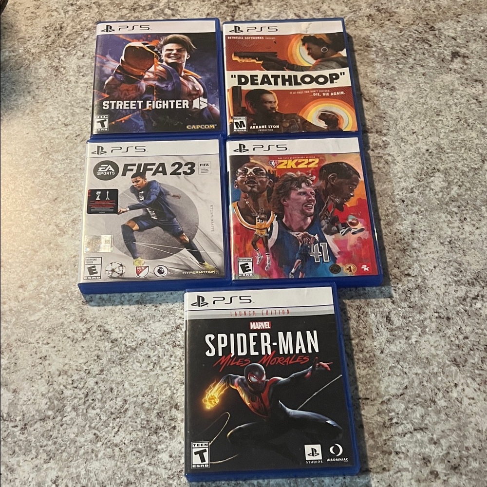 Sony PS5 Games
